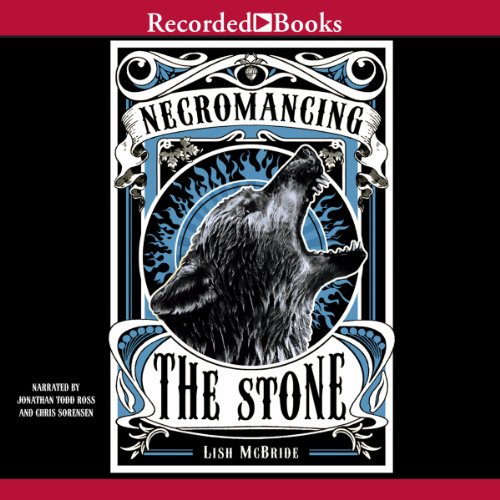 Necromancing the Stone Audiolibro Por Lish McBride arte de portada