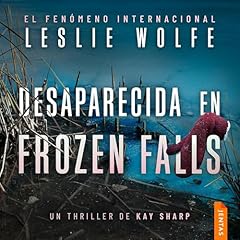 Diseño de la portada del título Desaparecida en Frozen Falls