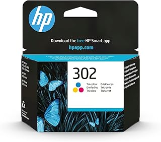 HP 302 Cartouche d'Encre Trois Couleurs Authentique (F6U65AE), Cyan/Magenta/Jaune