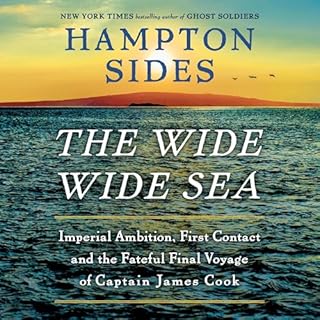 The Wide Wide Sea Audiolibro Por Hampton Sides arte de portada