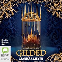 Gilded Audiolibro Por Marissa Meyer arte de portada