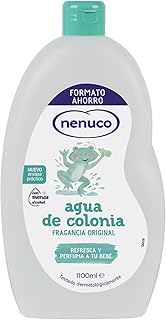 Nenuco Agua de Colonia, Fragancia Original, con Menos Alcohol, Formato Ahorro 1100 ml