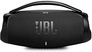 JBL, Caixa de Som, Boombox 3 Wi-Fi, Bluetooth, À Prova D'água e Poeira - Preto