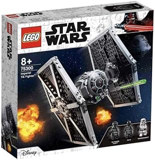 LEGO 75300 Star Wars Imperial TIE Fighter Building Toy, Gifts for Boys & Girls with Stormtrooper and Pilot Minifigures fro...