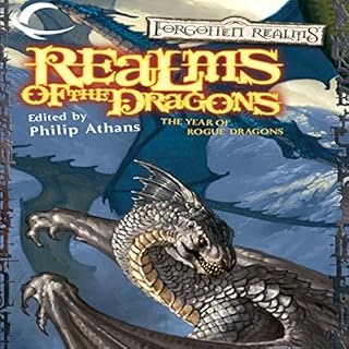 Realms of the Dragons Audiolibro Por Philip Athans - editor arte de portada