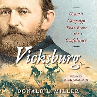 Vicksburg Audiolibro Por Donald L. Miller arte de portada