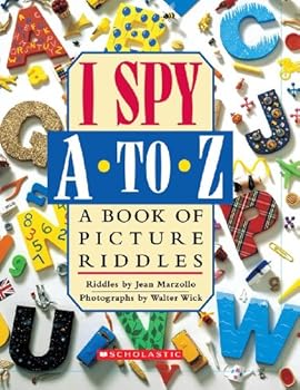 Hardcover I Spy A to Z: A Book of Picture Riddles Book