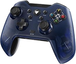 EvoFox Elite X Wireless Gamepad for PC with 2 Programmable Macro Back Buttons, Adjustable Dual Vibration Motors,Turbo Mod...