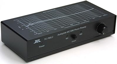 Technolink (TEC) Moving Magnet/Moving Coil Phono Preamp w/Level Control (Black, 500mA Standard AC Adaptor)