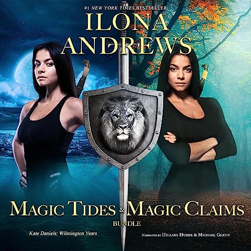 Magic Tides & Magic Claims Audiolibro Por Ilona Andrews arte de portada