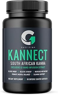 G1 NUTRITION Kannect Capsules with 3% Kanna Alkaloid| Elevates Mood, Boosts Energy Levels, Enhances Mental Clarity | Scele...