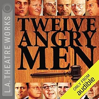 Twelve Angry Men Audiolibro Por Reginald Rose arte de portada