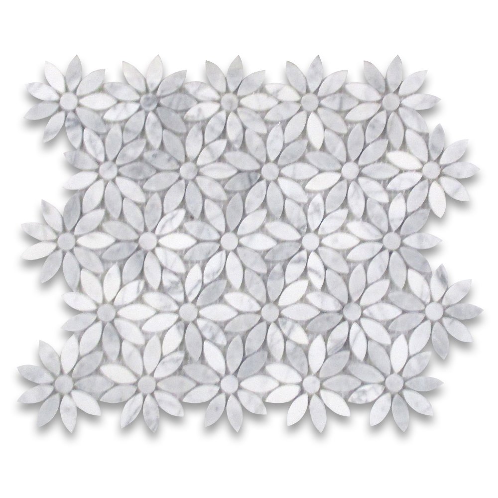 Flower mosaic patterns