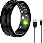 Twievo Smart Ring with Calories, Heart Rate,Step Counter, Heart Rate & Blood Oxygen Monitor, Sleep Tracking, and IP68 Waterproof - No App Subscription, Compatible with Android 5.1+ & iOS 8.0+