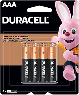 Duracell Pilha Alcalina Aaa Palito Duracell Com 8 Unidades