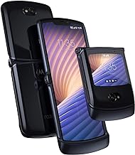 Motorola - moto razr 5G 256GB (Unlocked) - Polished Graphite - PAJS0007US (Renewed)