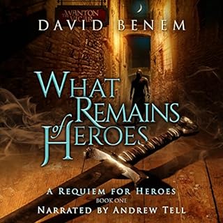 What Remains of Heroes Audiolibro Por David Benem arte de portada