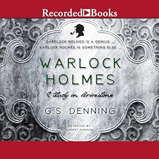 Warlock Holmes Audiolibro Por G. S. Denning arte de portada