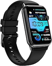 Smart Watch, Health Fitness Tracker Watch for Women Men with 24/7 Heart Rate Spo2 Blood Pressure Monitor Sleep Tracker 128...