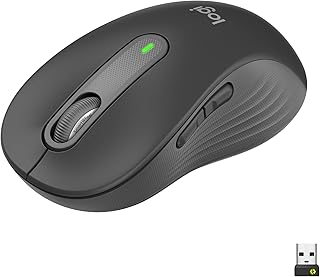 Logitech Signature M650 L Souris sans fil Grande Taille - Pour Mains Larges, Pile 2 ans, Clics Silencieux, Boutons de Côté...