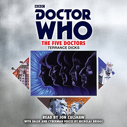 Doctor Who: The Five Doctors Audiolibro Por Terrance Dicks arte de portada