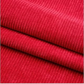 50 * 150cm Corduroy Fabric Solid Color Stripe for Sewing Apparel Overcoat Skirt Pillow Bed Sheet Cover Clothes Lining Home...