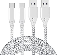 10FT 10FT USB Type C Charger Cable Cord for Samsung Galaxy S22 Plus Ultra A13 A14 A51 A02S A32 5G A72 A50 S10 Plus S10E S...