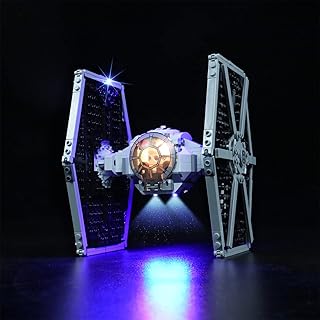 Bourvill LED Lights Kit for Lego Star Wars Imperial TIE Fighter 75300 - Lights Set Compatible with Lego 75300 Set -Classic...