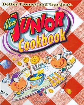 Spiral-bound Better Homes and Gardens New Junior Cookbook Book