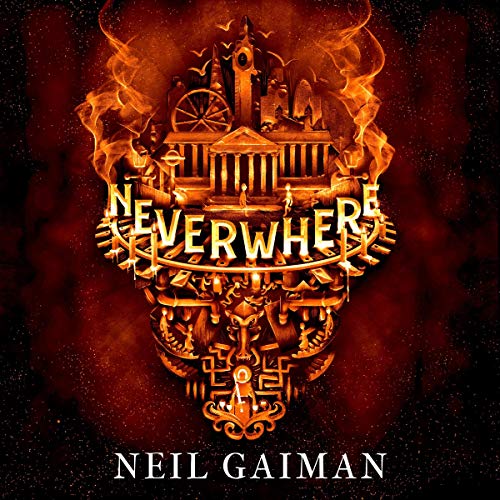 Neverwhere Audiolibro Por Neil Gaiman arte de portada