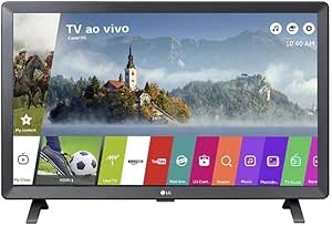 Smart TV LED 24&#39; Monitor LG 24TL520S, Wi-Fi, WebOS 3.5, DTV Machine Ready