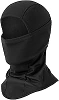 BAONUOR Gesichtshaube | Balaclava Winter Sturmhaube Fahrrad Motorrad Ski Schlauchtuch für Damen & Herren, schwarz