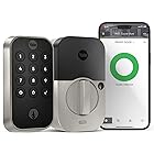 Yale Security Assure Lock 2 with Wi-Fi, Keypad Smart Lock with Back-Up Key in Satin Nickel - YRD410-WF1-619