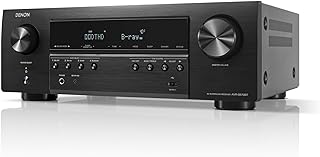 Receiver Avr-S570bt 5.2 Canais 8k 130w Para Canal Denon