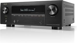 Receiver Denon AVR-X3800H Dolby Atmos 9.4 Canais 8k - 120v