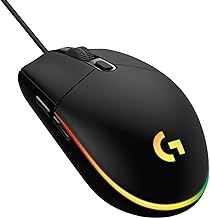 Logitech G102 USB Light Sync Gaming Mouse with Customizable RGB Lighting, 6 Programmable Buttons, Gaming Grade Sensor, 8K ...