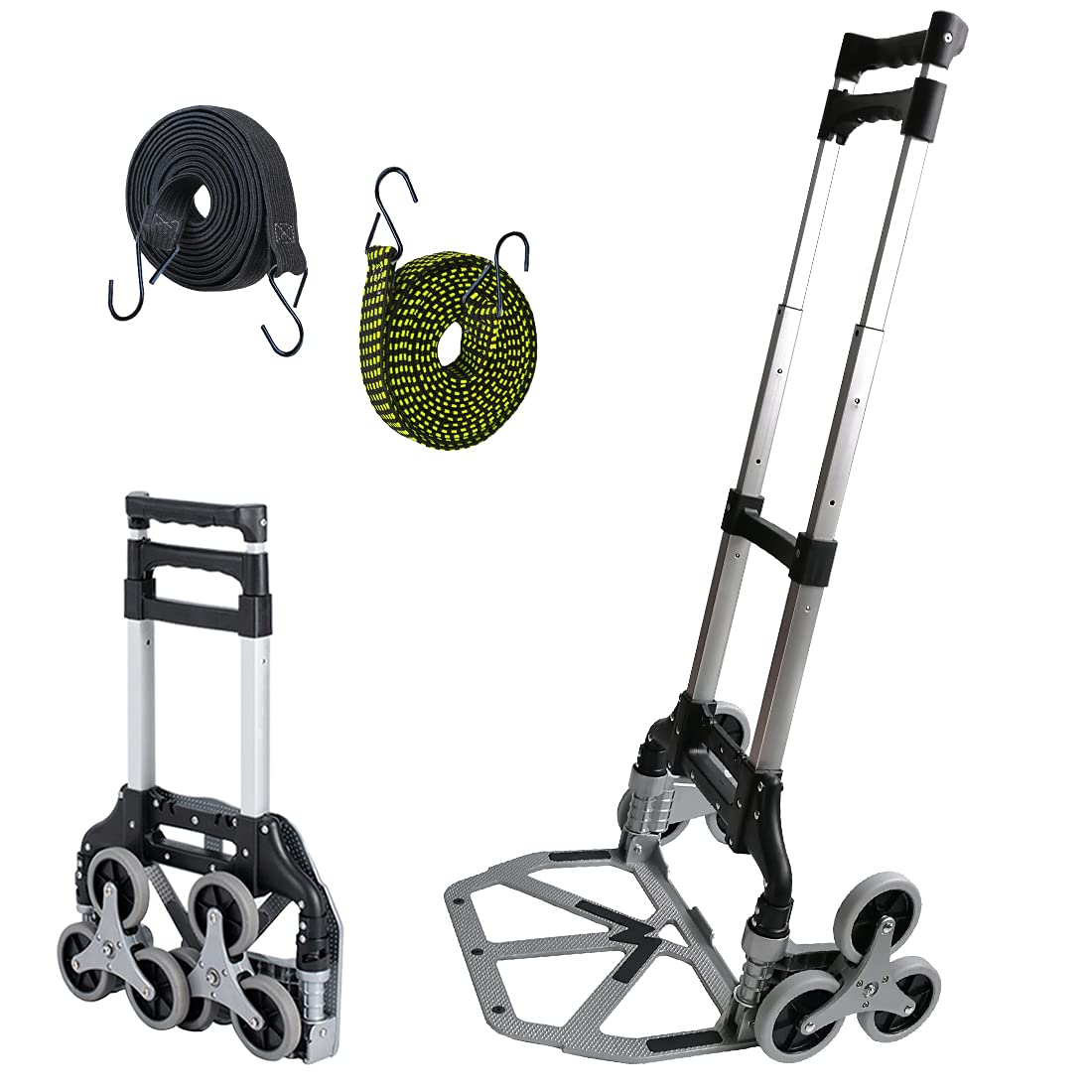 Buy Stair Climbing Cart, Lightweight Portable Folding Dolly Multi ...