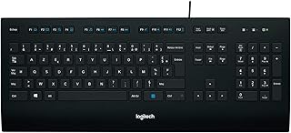 Logitech K280e Pro Clavier Filaire Business pour Windows/Linux/Chrome, Plug-and-Play USB, Saisie Discrète, Taille Standar...