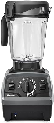 Vitamix Explorian Blender with Programs, Professional-Grade, 64 oz. Low-Profile Container, Slate (Renewed Premium)