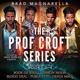 The Prof Croft Series Audiolibro Por Brad Magnarella arte de portada