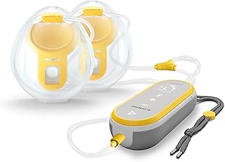 Medela Extractor de leche manos libres Freestyle Extractor de leche eléctrico dual con conectividad a aplicaciones