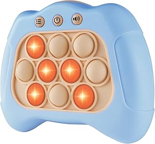 Pop The Target! Handheld Speed Pushing Game Machine: A Fun Multiplayer Game for Family. Fidget Game Toy for 6 7 8 9 10 11 ...