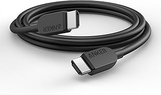 Anker Cabo HDMI 8K a 60Hz, cabo HDMI Ultra HD 4K a 120Hz para HDMI, cabo HDMI de alta velocidade certificado de 48 Gbps, c...