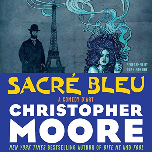 Sacre Bleu Audiolibro Por Christopher Moore arte de portada