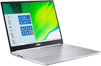 Acer Swift 3 Intel Evo Thin & Light Laptop, 13.5" 2256 x 1504 IPS, Intel Core i7-1165G7, Intel Iris Xe Graphics, 8GB LPDDR...