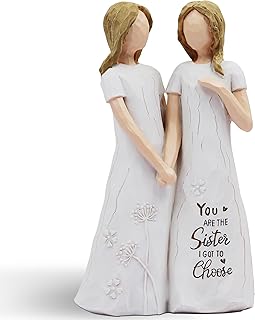 BORLESTA Friendship Gifts for Best Friends Women - You're The Sister I Got to Choose - Best Friend Birthday Gifts for Wome...