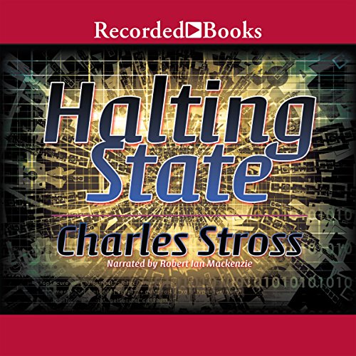 Halting State Audiobook By Charles Stross cover art