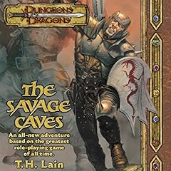 The Savage Caves Audiolibro Por T. H. Lain arte de portada