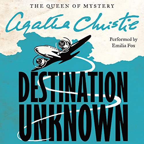 Destination Unknown Audiolibro Por Agatha Christie arte de portada