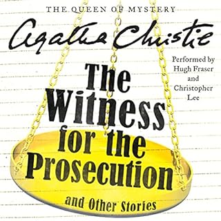 The Witness for the Prosecution and Other Stories Audiolibro Por Agatha Christie arte de portada